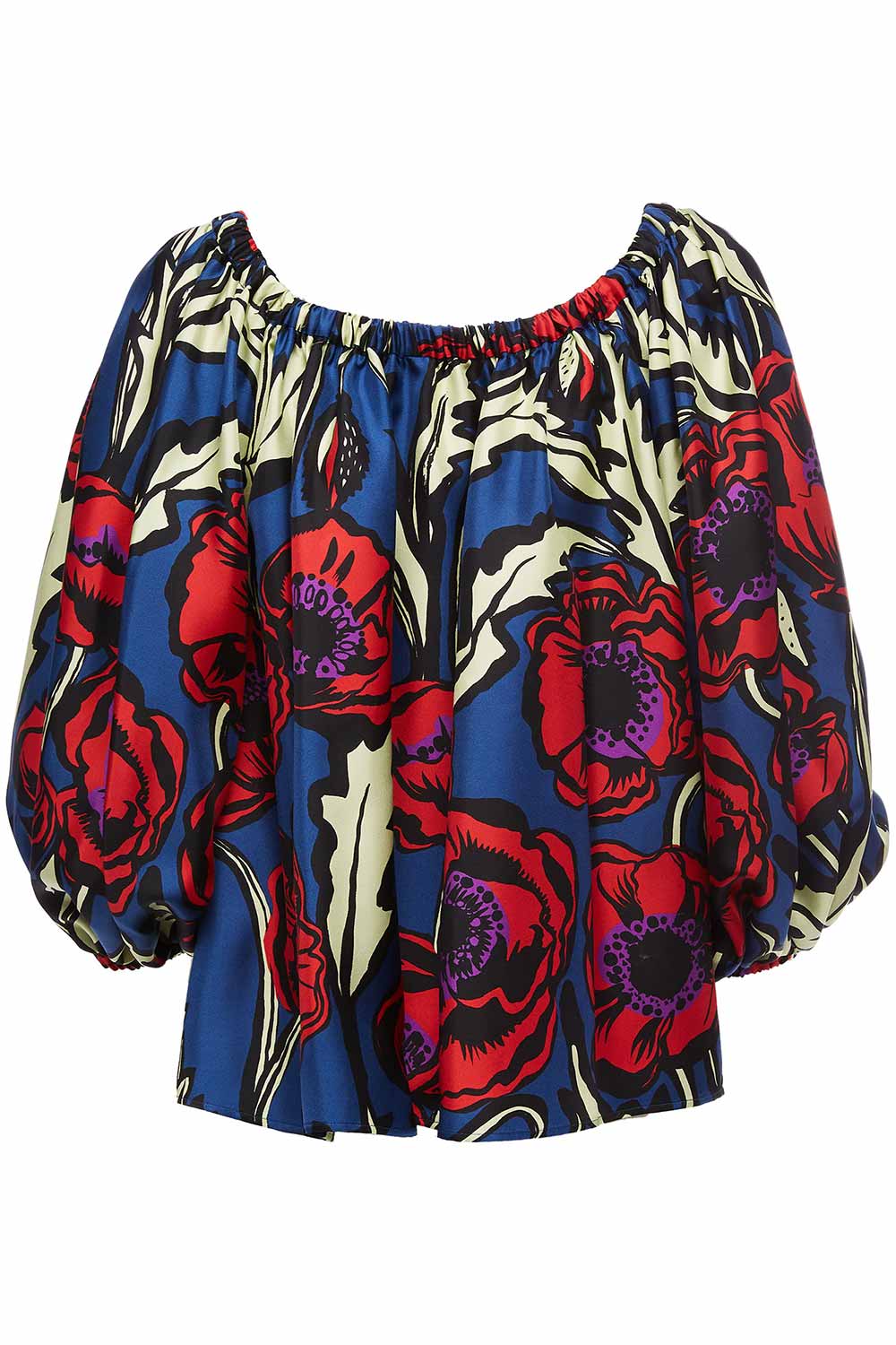 Paloma Big Blooms Silk Twill Shirt – Tiffany Boutique Cyprus